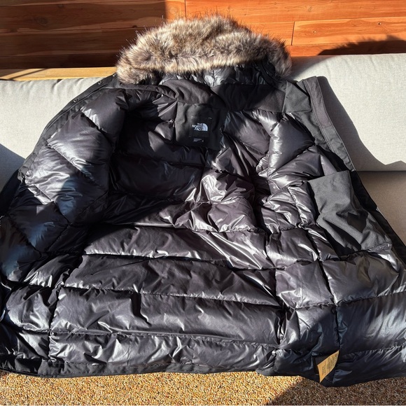 THE NORTH FACE 💅❄️ Arctic Women's Black 600 Down Parka Coat Plus Size 2X 3X - Picture 14 of 16